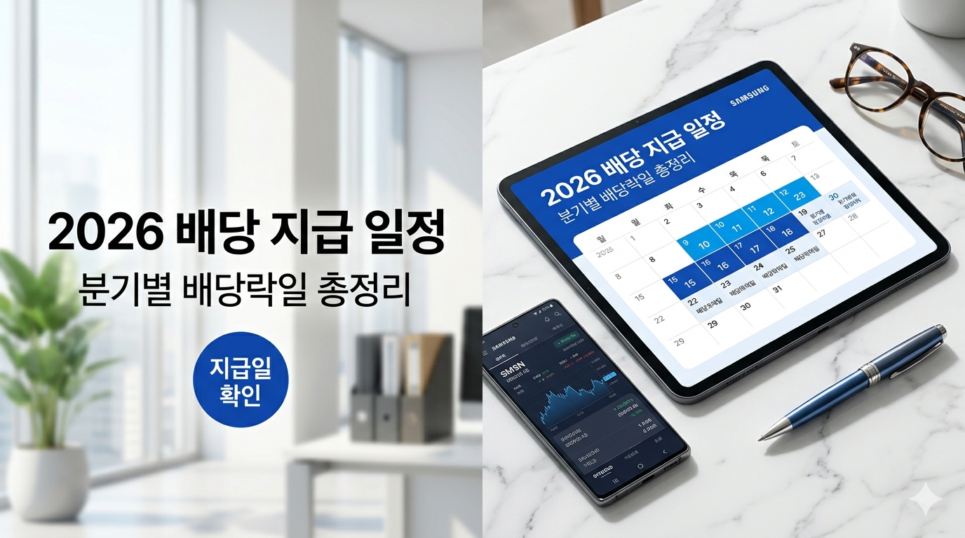 삼성전자 배당금 대폭 인상, 2025년 특별 배당 및 2026년 지급 일정 총정리
