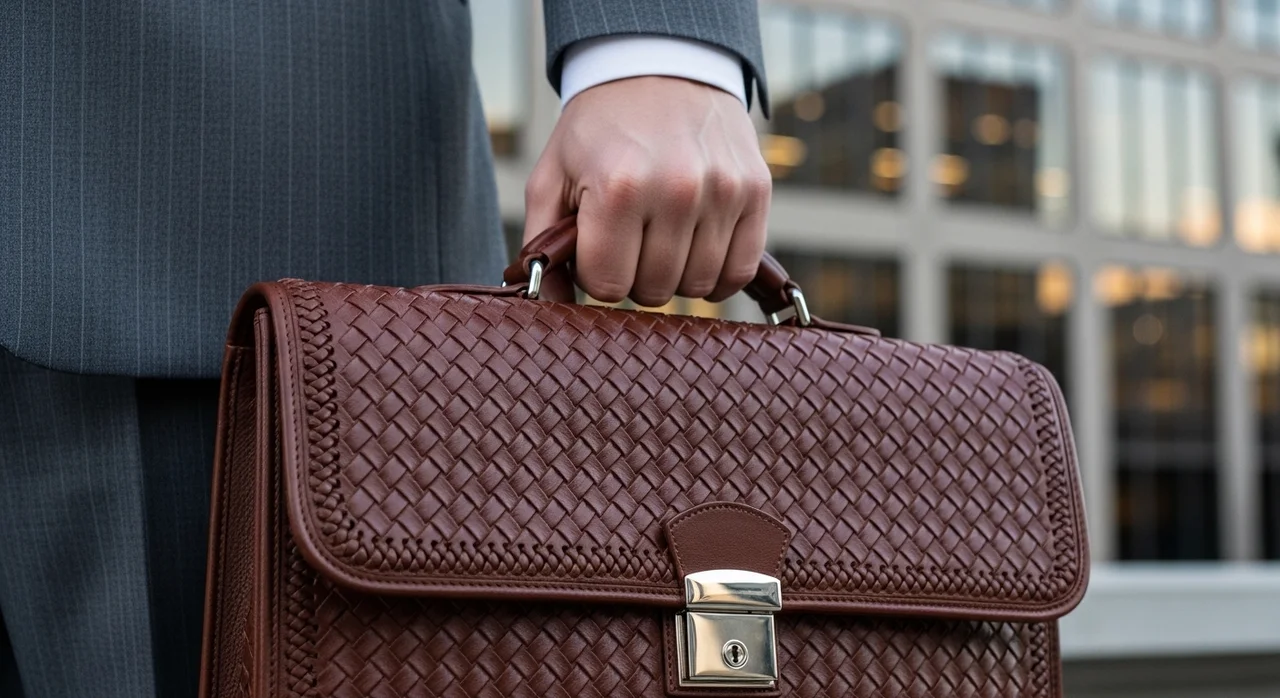 1. 인트레치아토 브리프케이스: 비즈니스맨의 필수 아이템