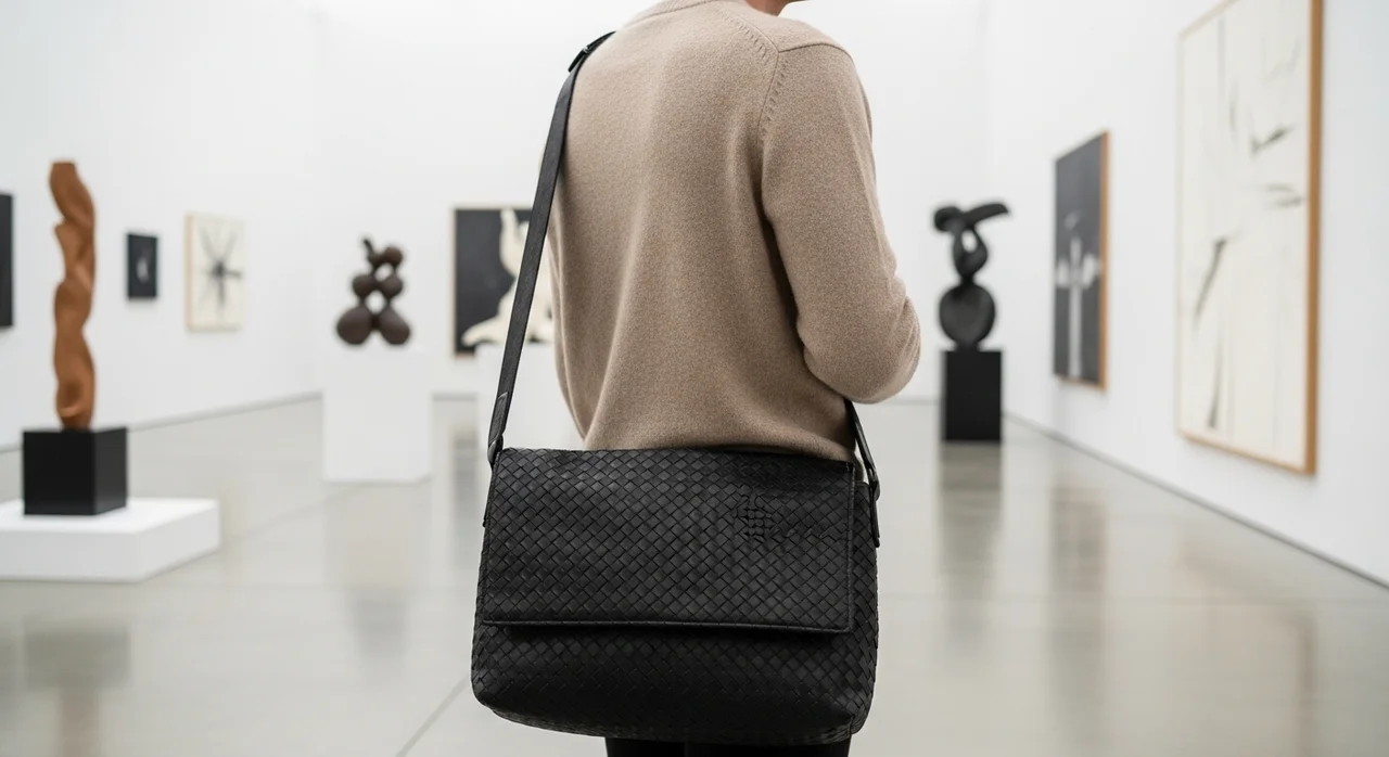 2. 인트레치아토 메신저백: 여유로운 일상을 위한 선택