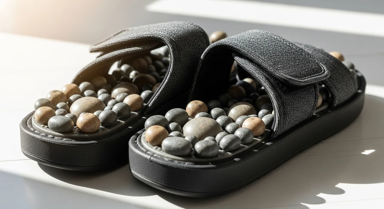 방송에서 화제가 된 '지압슬리퍼' 열풍