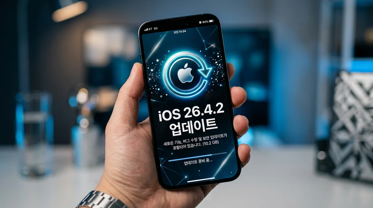 iOS 26.4.2 업데이트 배포: 배터리 소모와 앱 크래시 해결 총정리