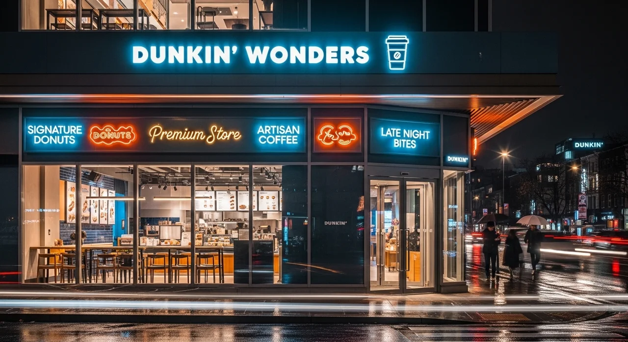 던킨 양동이커피 파는곳: 원더스 매장 위치