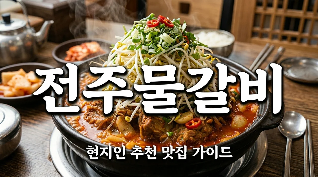 전주물갈비 맛집 추천 및 현지인이 알려주는 맛있게 먹는 법 총정리