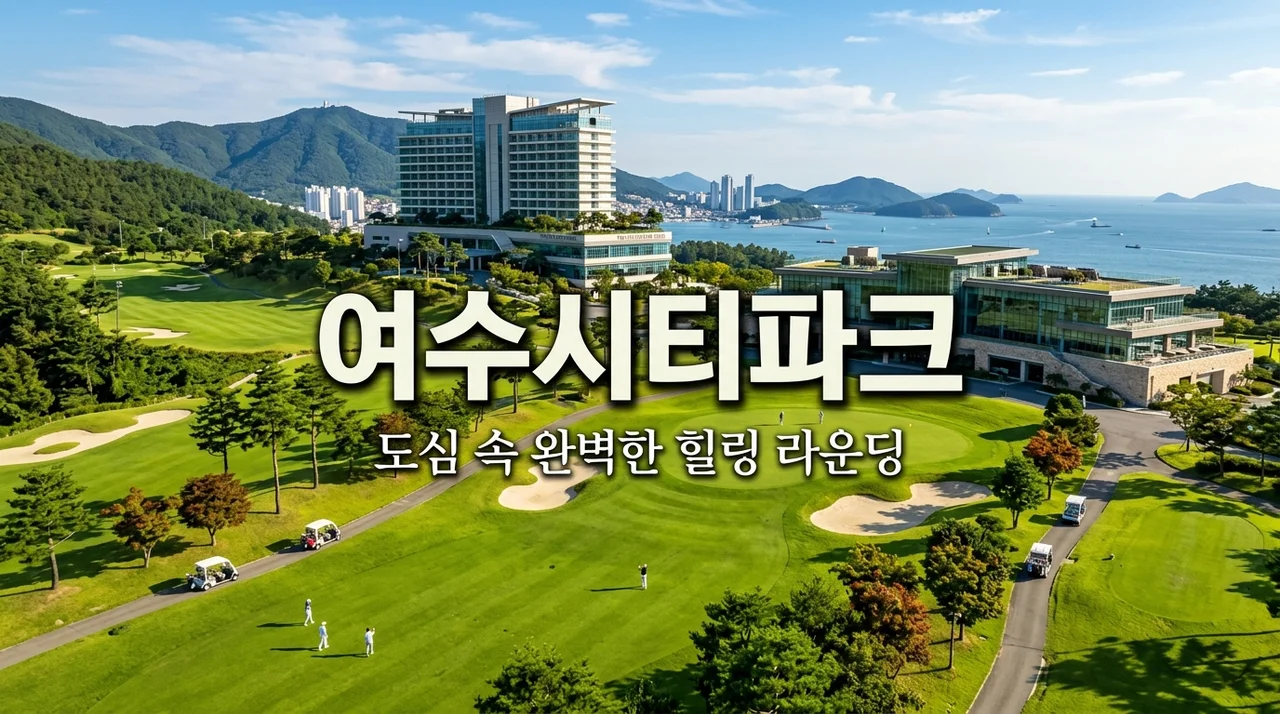 여수시티파크CC 후기 및 1박2일 패키지 가이드 | 도심 속 힐링 골프