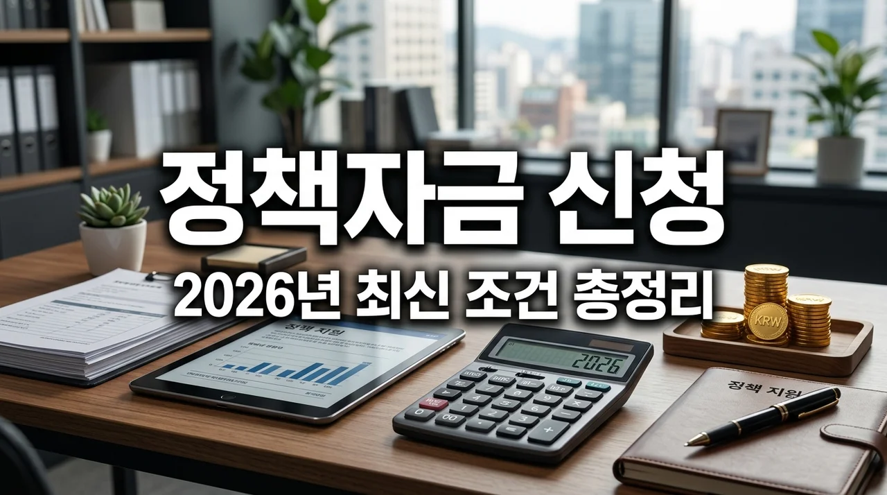소상공인정책자금 신청 조건 및 직접대출 완벽 정리 (2026년 최신)