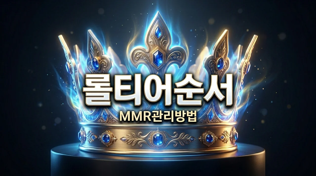 롤티어 순서 완벽 정리: 2026 시즌 랭크 점수와 MMR 관리 꿀팁