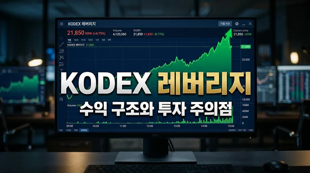 KODEX 레버리지 ETF 투자 가이드: 수익 구조와 투자 전 필수 주의사항
