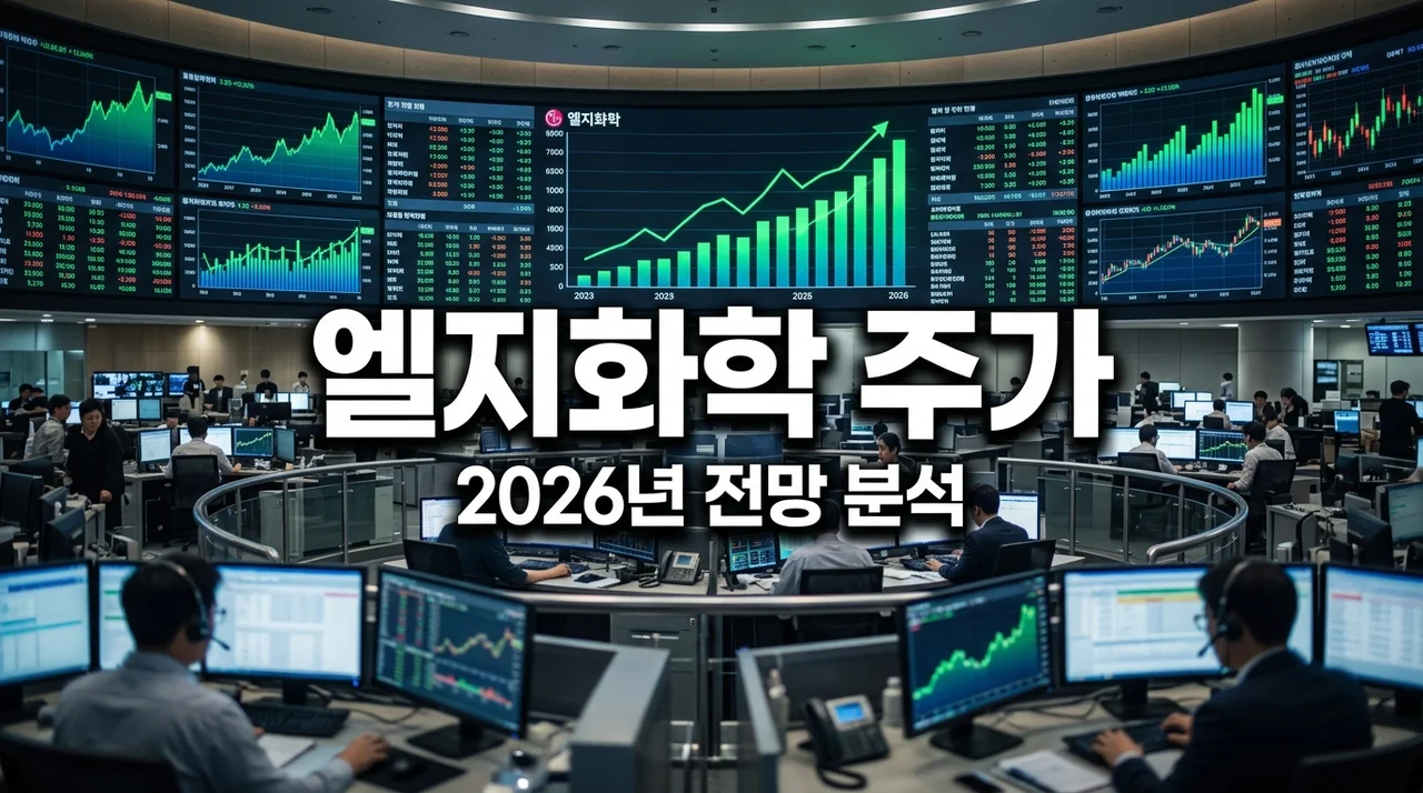 엘지화학주가 전망, 2026년 저평가 탈출할까? 투자 포인트 3가지