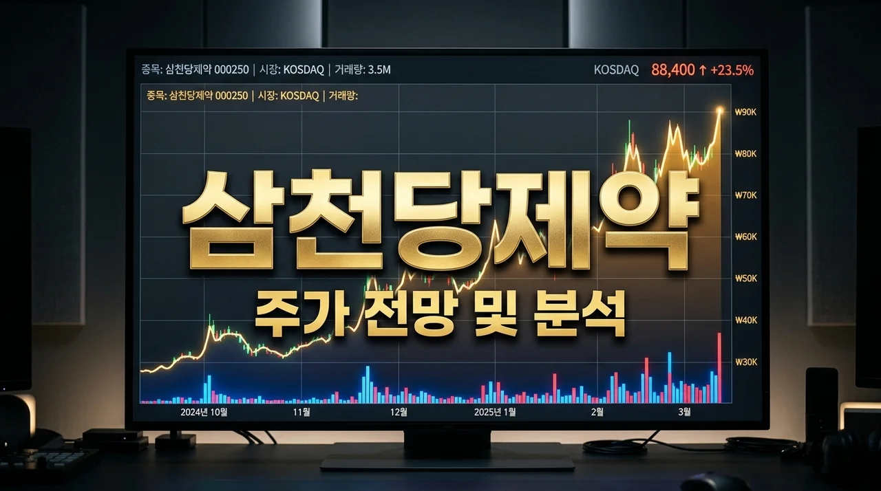 삼천당제약 주가 전망 및 폭락 이유, 반등 시나리오 완벽 정리