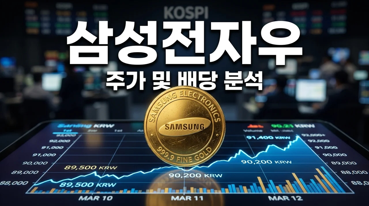 삼성전자우 주가 전망 및 배당금 총정리 (보통주 차이 비교)