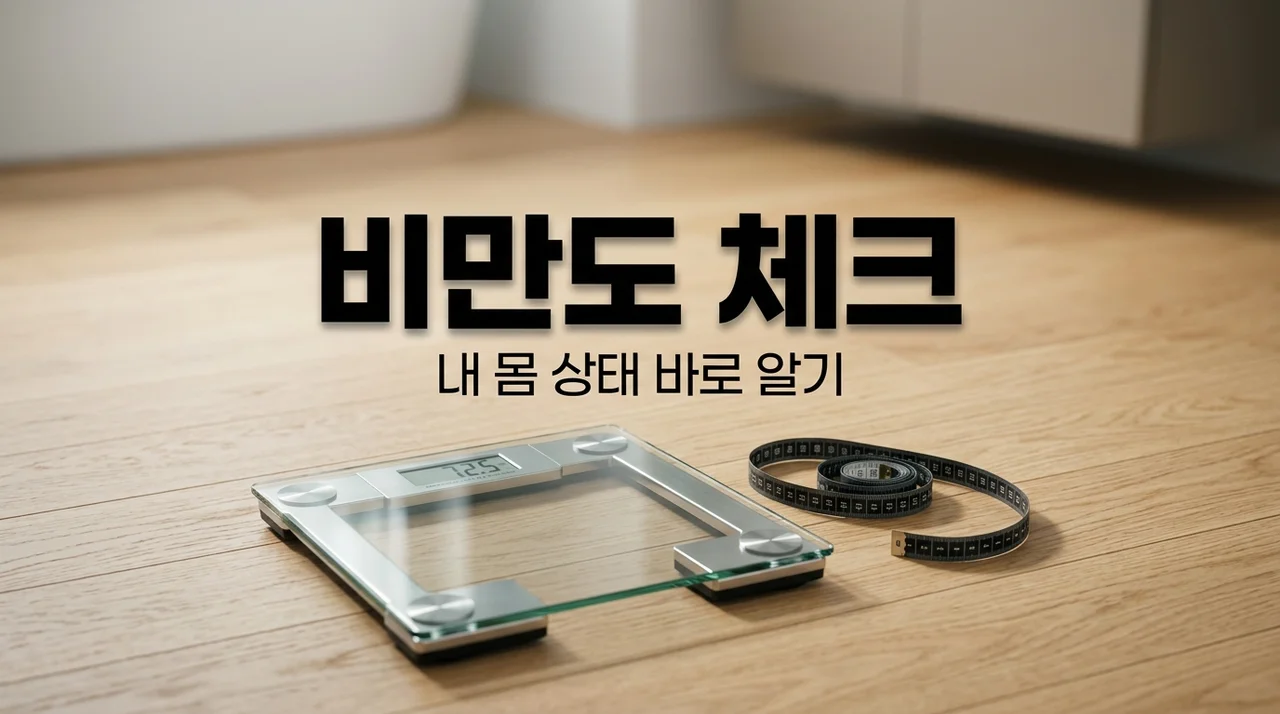 비만도계산기 BMI 측정법 및 나이별 정상 기준 (2026 최신판)