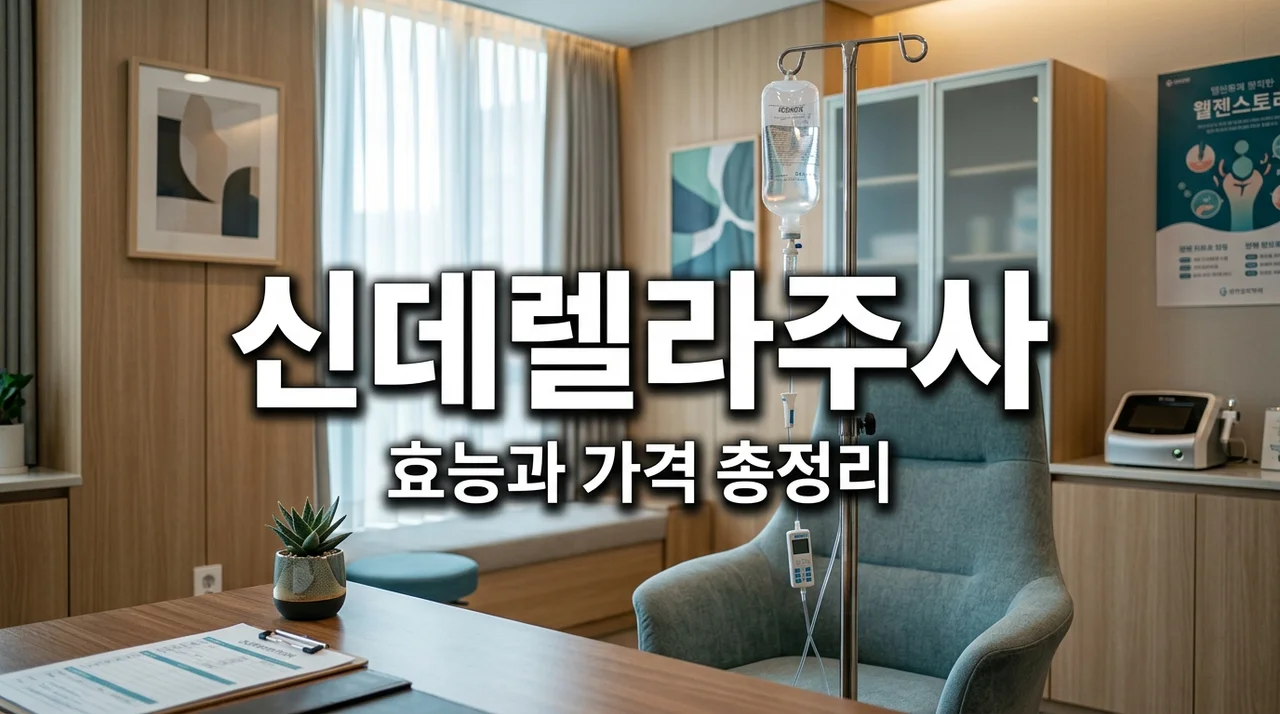 신데렐라주사 효능 가격 5가지: 다이어트와 피부 개선 실전 가이드