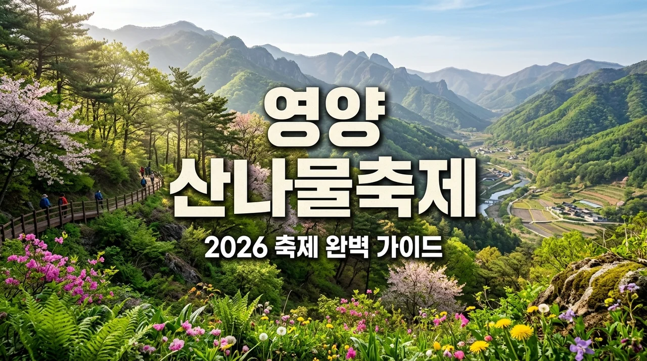 영양 산나물축제 2026 일정 주차 체험 프로그램 완벽 가이드