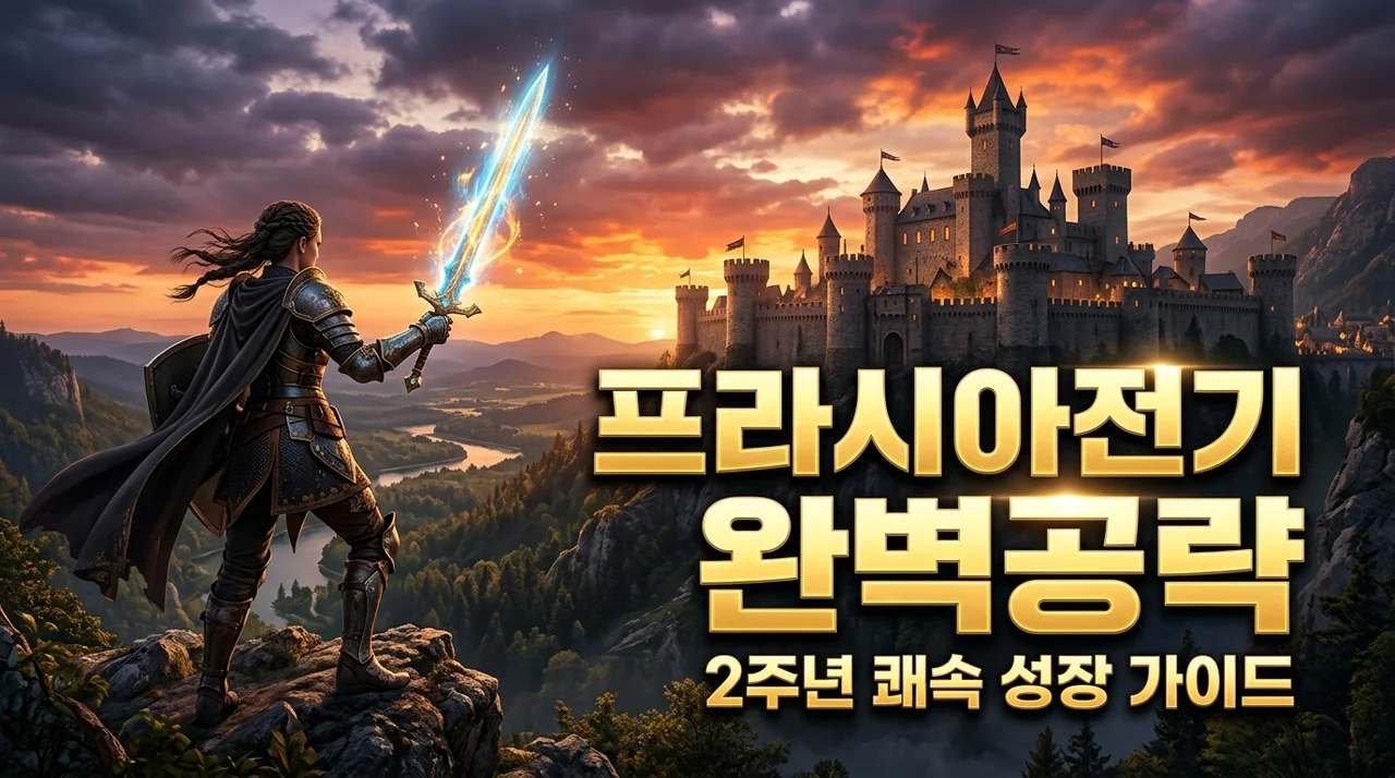 프라시아전기 직업 순위 티어 및 2주년 쾌속 성장 공략 총정리