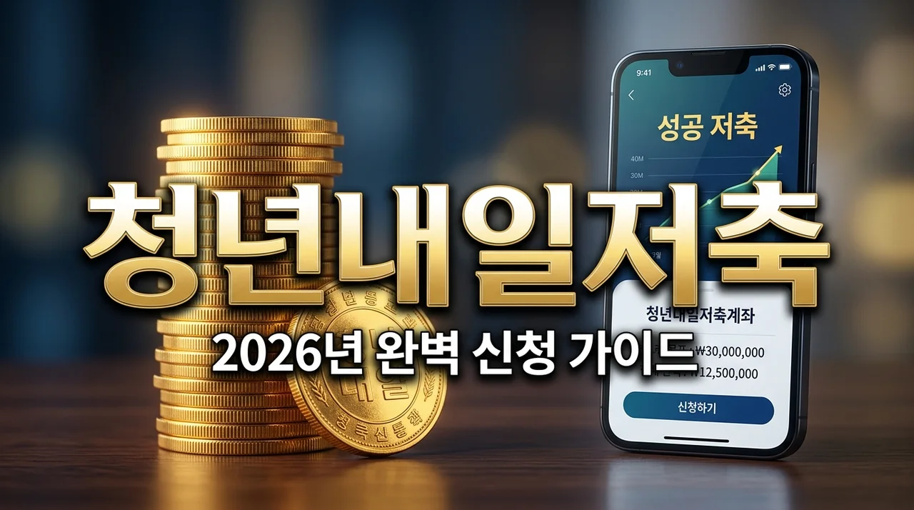 청년내일저축계좌 2026 자격 조건 및 신청방법 (최대 1,440만원 혜택)
