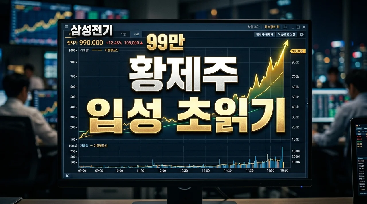 삼성전기 99만원 신고가 돌파! 황제주 등극 임박 투자 포인트 3가지