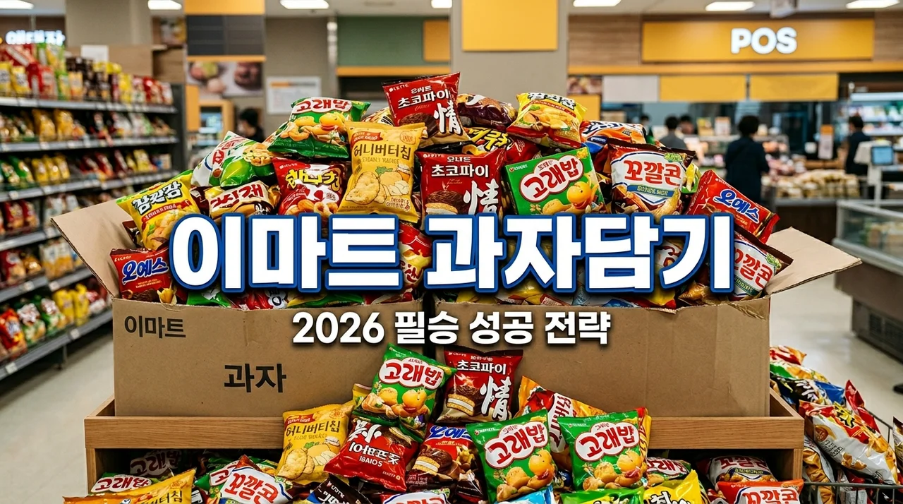 이마트 과자담기 이벤트 2026 총정리! 25,000원의 행복, 무조건 성공하는 필승 꿀팁