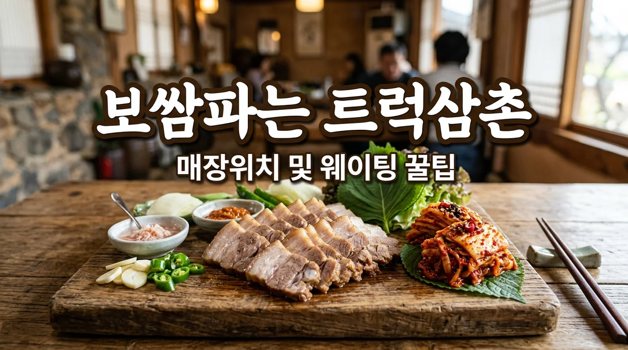 보쌈파는 트럭삼촌 매장 위치 및 웨이팅 꿀팁: 실패 없는 오픈런 가이드